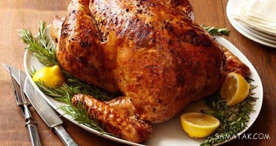 طرز تهیه مرغ شکم پر در قابلمه روی گاز طرز تهیه مرغ شکم پر در قابلمه روی گاز