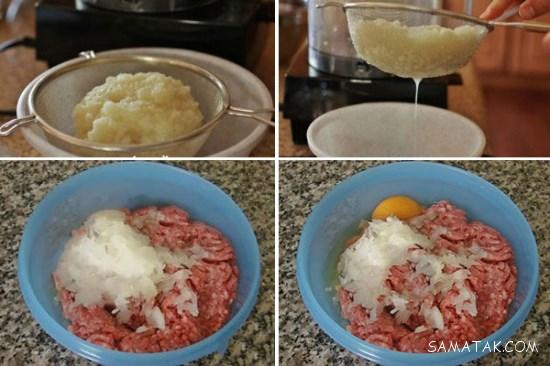 آموزش تصویری طرز تهیه همبرگر ذغالی حرفه ای آموزش تصویری طرز تهیه همبرگر ذغالی حرفه ای