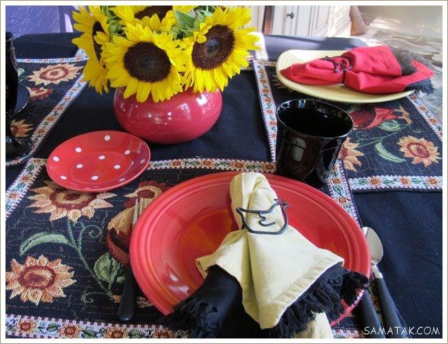 تزیین میز صبحانه ساده و شیک + چیدمان میز صبحانه دونفره تزیین میز صبحانه ساده و شیک + چیدمان میز صبحانه دونفره