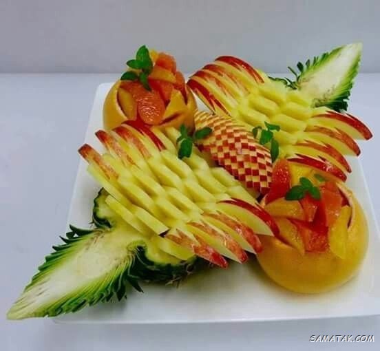 چیدن میوه در ظرف برای خواستگاری چیدن میوه در ظرف برای خواستگاری