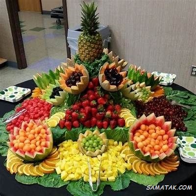 چیدن میوه در ظرف برای خواستگاری چیدن میوه در ظرف برای خواستگاری