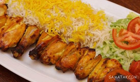 روش پخت و طرز تهیه جوجه کباب در فر با سیخ چوبی