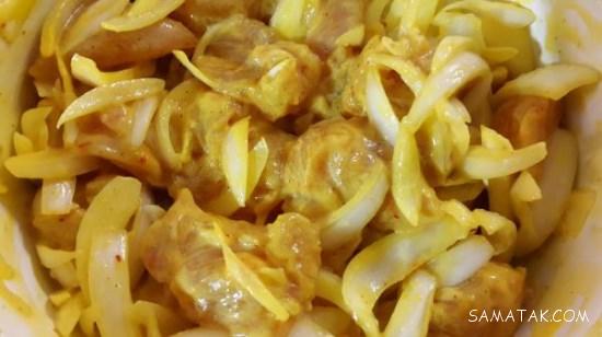 روش پخت و طرز تهیه جوجه کباب در فر با سیخ چوبی