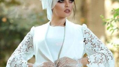 مدل مانتو سفید برای عقد در محضر | ژورنال مانتو شلوار برای عقد محضری 15 1516618669 samatak com e1534321120598