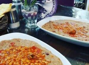 مواد لازم شله مشهدی برای 100 نفر + طرز پخت شله قلمکار مشهدی 34 1482517581 samatak com