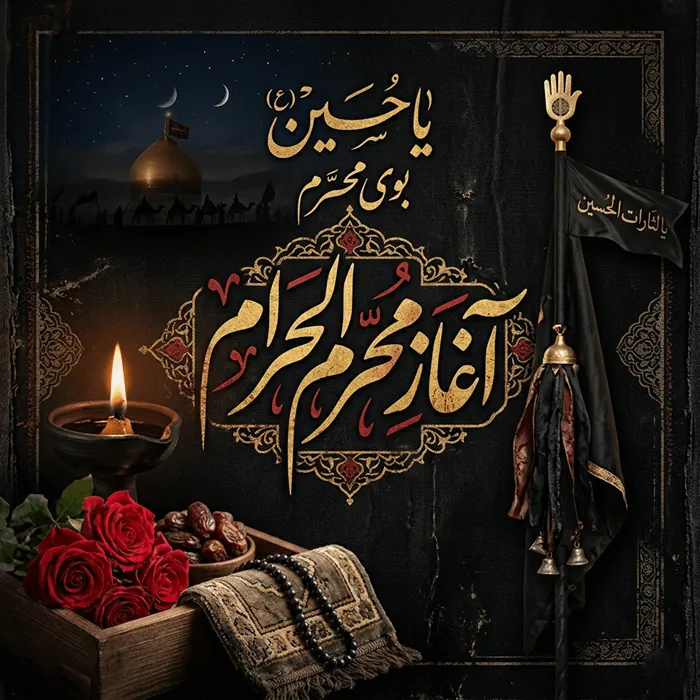 پروفایل شروع محرم | عکس شب اول محرم برای پروفایل 2 پروفایل شروع محرم 1