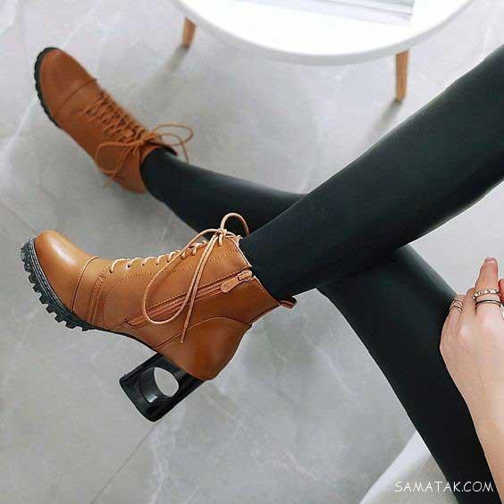 مدل نیم بوت دخترانه جدید (بدون پاشنه - پاشنه کوتاه - پاشنه بلند)