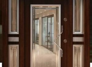 زیباترین درب های ضد سرقت آپارتمانی و خانه ویلایی 2 123166 samatak com