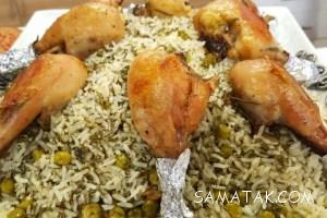 دستور پخت شوید پلو با مرغ مجلسی و خوشمزه برای 4 نفر 29 1387160807 samatak com
