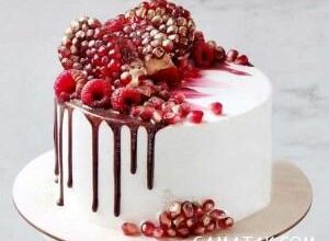 طرز تهیه انواع کیک شب یلدا + انواع مدل کیک برای شب یلدا 3 1499139165 samatak com