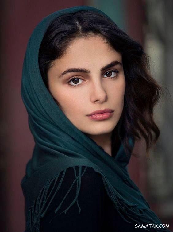 مدل مو زیر شال برای صورت کشیده و گرد | مدل موی جلوی سر زیر شال برای عروسی
