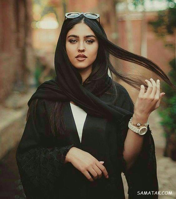 مدل مو زیر شال برای صورت کشیده و گرد | مدل موی جلوی سر زیر شال برای عروسی