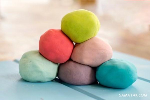 طرز تهیه خمیر بازی با رنگ خوراکی | 5 روش ساخت خمیر بازی برای بچه ها طرز تهیه خمیر بازی با رنگ خوراکی | 5 روش ساخت خمیر بازی برای بچه ها