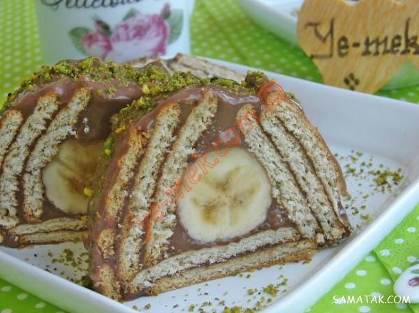طرز تهیه دسر با بیسکویت پتی بور خرد شده و موز | طرز تهیه دسر با بیسکویت پتی بور و شیر طرز تهیه دسر با بیسکویت پتی بور خرد شده و موز | طرز تهیه دسر با بیسکویت پتی بور و شیر