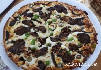 طرز تهیه پیتزا سیر و استیک | طرز تهیه پیتزا استیک ایتالیایی 1 1109409713 samatak com