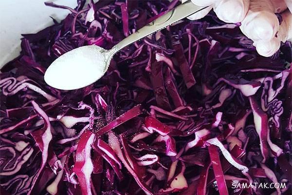 طرز تهیه ترشی کلم قرمز با سرکه سفید | فوت و فن ترشی کلم قرمز فوری طرز تهیه ترشی کلم قرمز با سرکه سفید | فوت و فن ترشی کلم قرمز فوری