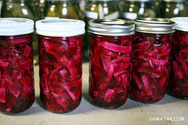 طرز تهیه ترشی کلم قرمز با سرکه سفید | فوت و فن ترشی کلم قرمز فوری طرز تهیه ترشی کلم قرمز با سرکه سفید | فوت و فن ترشی کلم قرمز فوری