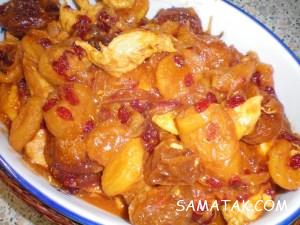 طرز پخت خورش مرغ و آلو بخارا | طرز تهیه مرغ و آلو با رب انار + خواص 1 338637680 samatak com
