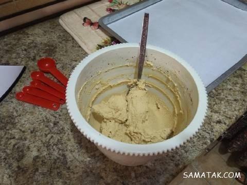 مواد اولیه و طرز تهیه شیرینی نسکافه ای گردویی برای عید