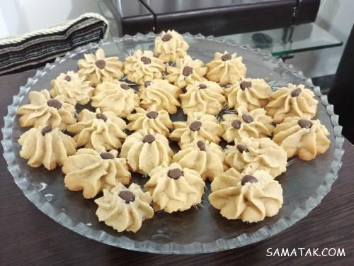 مواد اولیه و طرز تهیه شیرینی نسکافه ای گردویی برای عید