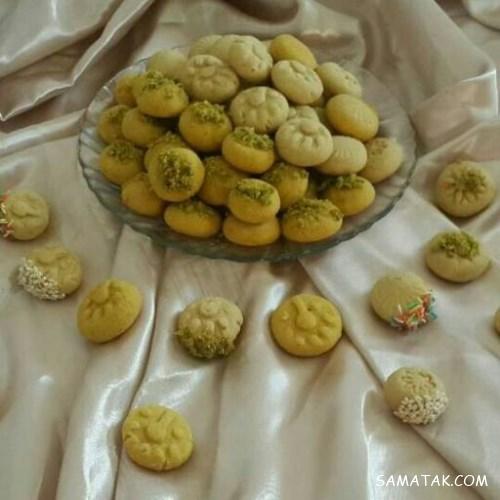 مواد اولیه و طرز تهیه شیرینی نسکافه ای گردویی برای عید