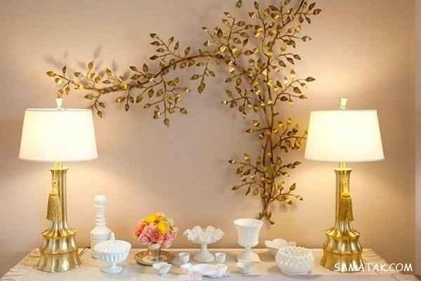 چیدن سفره هفت سین روی میز گرد - مستطیل - ناهار خوری (۹۸ مدل)