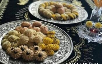 مواد اولیه و طرز تهیه شیرینی نسکافه ای گردویی برای عید 73 270171168 samatak com