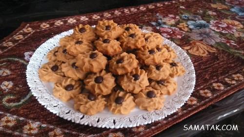 مواد اولیه و طرز تهیه شیرینی نسکافه ای گردویی برای عید