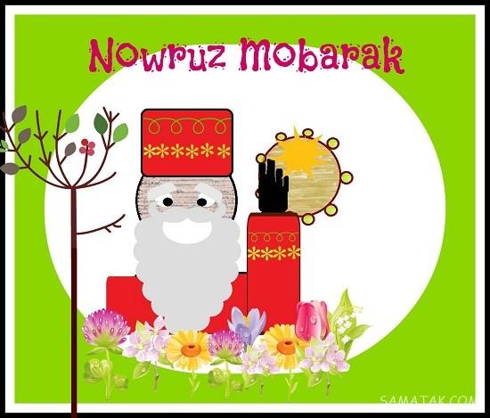 عکس نوشته انگلیسی تبریک عید نوروز | عکس عید نوروز مبارک به انگلیسی برای پروفایل