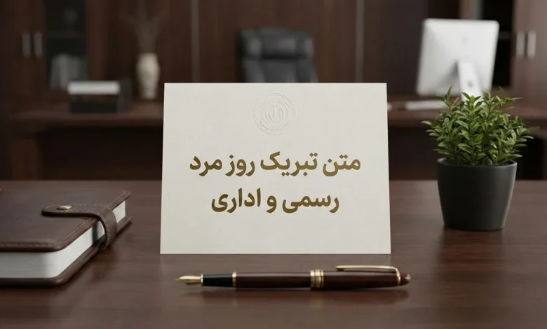متن تبریک روز مرد رسمی و اداری 1 متن تبریک روز مرد رسمی و اداری