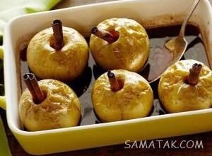 خواص سیب پخته برای لاغری، صورت، یبوست، کودک، سرماخوردگی و سرفه 2 1208507957 samatak com