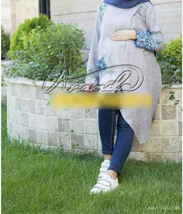 مدل مانتو بارداری تابستانه ۱۴۰۵
