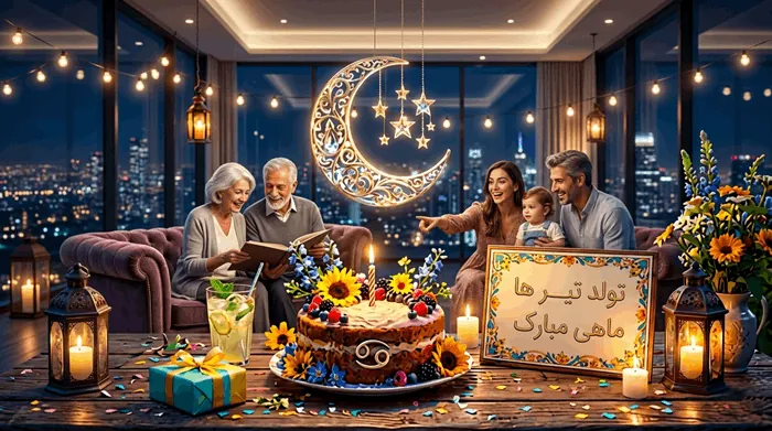 تبریک تولد تیر ماهی 4