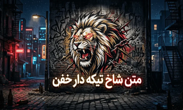 متن شاخ تیکه دار خفن با جملات سنگین و کوبنده 1 متن شاخ تیکه دار خفن با جملات سنگین و کوبنده