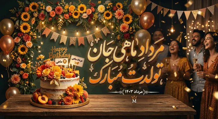 عکس نوشته مرداد ماهی جان تولدت مبارک 22 مرداد ماهی جان تولدت مبارک 22