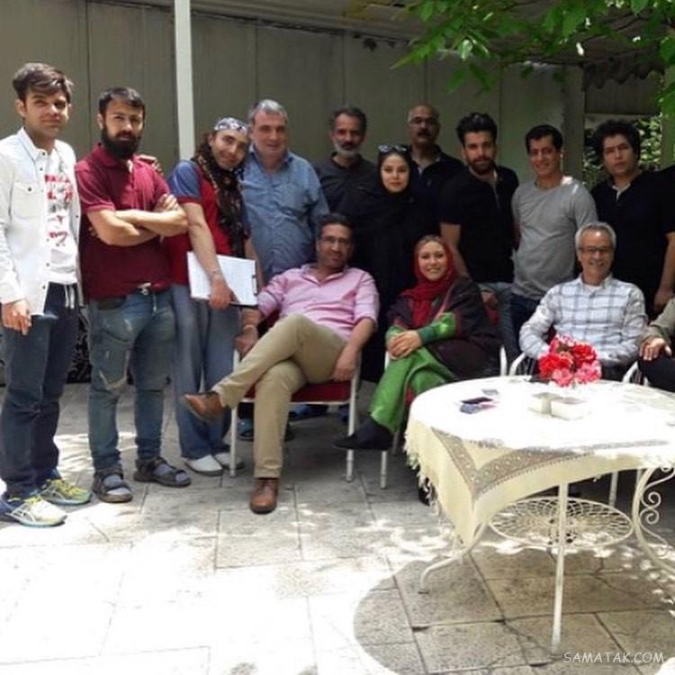 بازیگران فصل سوم سریال ستایش در پشت صحنه (عکس)
