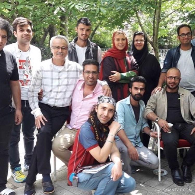 بازیگران فصل سوم سریال ستایش در پشت صحنه (عکس)