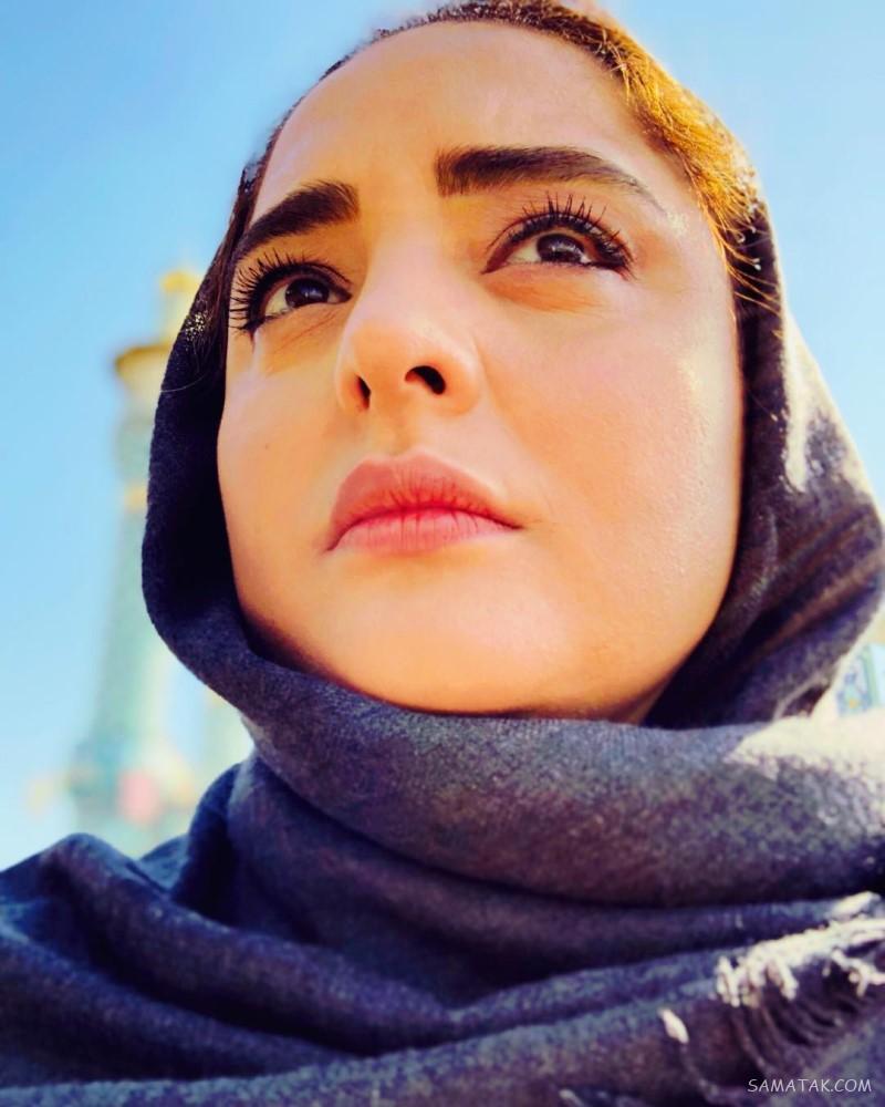 نرگس محمدی بازیگر سریال ستایش و همسرش علی اوجی