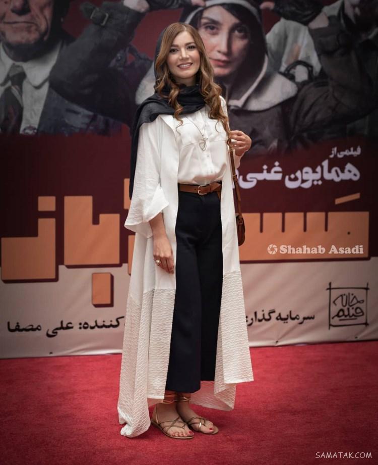 عکسهای متین ستوده بازیگر با تیپ جنجالی در اکران مسخره باز عکسهای متین ستوده بازیگر با تیپ جنجالی در اکران مسخره باز