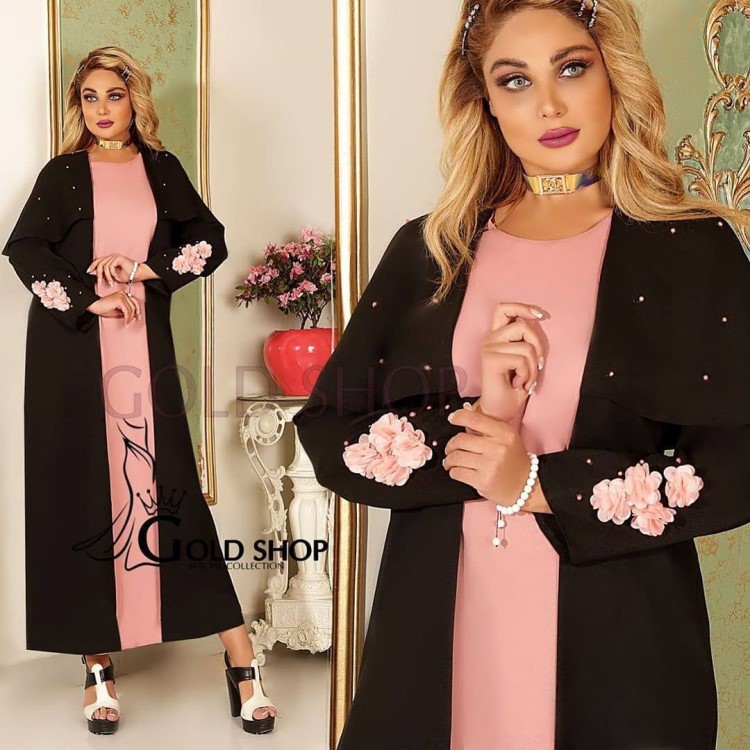 مدل ماکسی مجلسی زنانه با پارچه لمه شنی و نگین دار مدل ماکسی مجلسی زنانه با پارچه لمه شنی و نگین دار