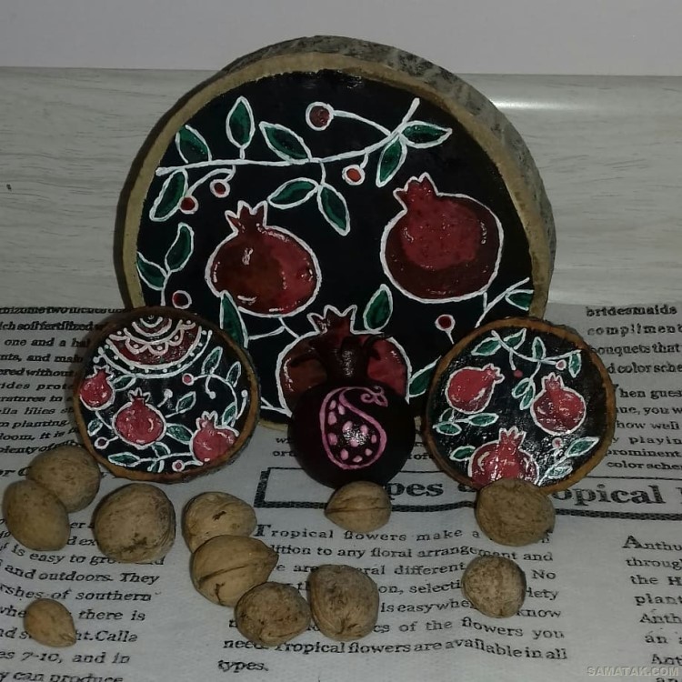 ۱۰۰ مدل نقاشی در مورد شب یلدا | طرح نقاشی شب یلدا برای مدرسه