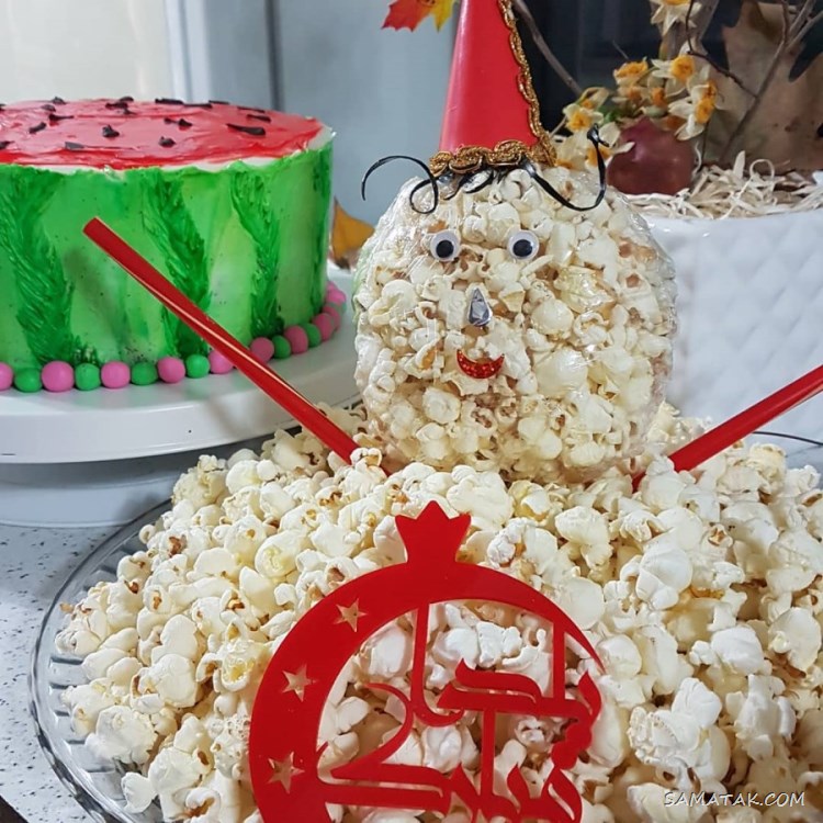 تزیین پفیلای شب یلدا ؛ 100 ایده تزیین پفیلا برای شب یلدا تزیین پفیلای شب یلدا ؛ 100 ایده تزیین پفیلا برای شب یلدا