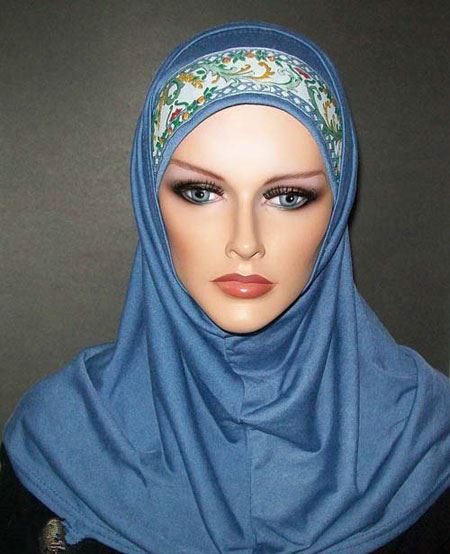 انواع مقنعه های جدید دخترانه زیبا و طرح دار