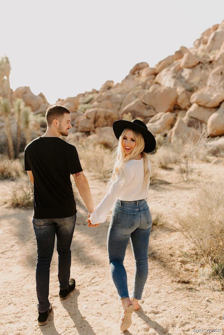 ژست عکس دونفره عاشقانه | ژست عکس دونفره برای پروفایل