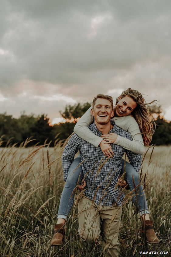 ژست عکس دونفره عاشقانه | ژست عکس دونفره برای پروفایل