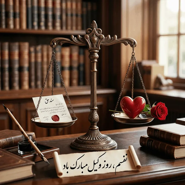 45 متن پیام تبریک روز وکیل به همسر 1 متن تبریک روز وکیل به همسر