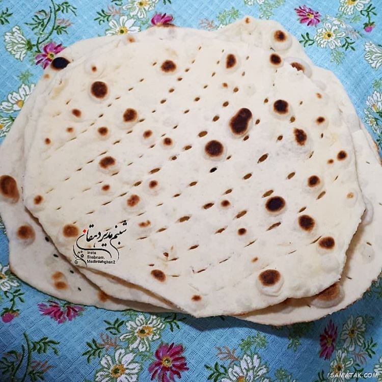 طرز تهیه نان تافتون در منزل | آموزش پخت نان تافتون در خانه طرز تهیه نان تافتون در منزل | آموزش پخت نان تافتون در خانه
