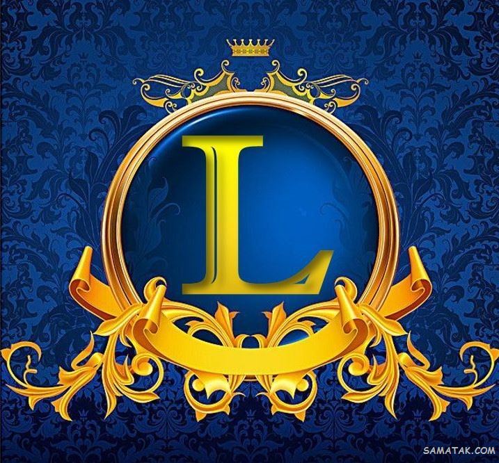 عکس نوشته حرف L انگلیسی برای پروفایل
