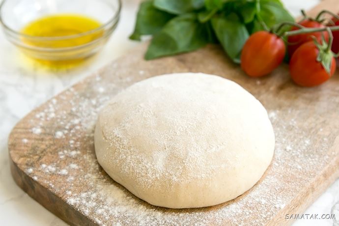 طرز تهیه خمیر پیتزا بدون خمیر مایه طرز تهیه خمیر پیتزا بدون خمیر مایه
