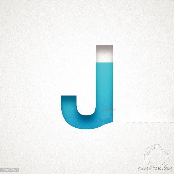 عکس نوشته حرف j انگلیسی برای پروفایل